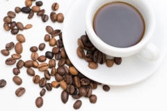kop koffie caffeine
