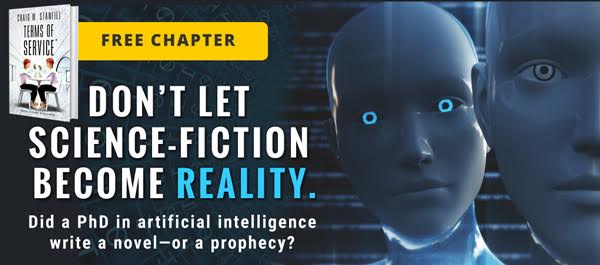 Free Chapter of New Science-Fiction Novel 'Terms of Service' — Don't let science-fiction become reality. Did a PhD in artificial intelligence write a novel—or a prophecy?